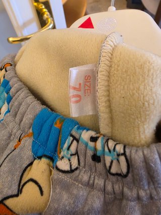 Pantalón pijama niño Bolf & Kids gris 70 cm