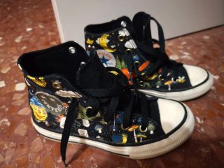 Converse All Stars Estampado Multicolor. Talla 31