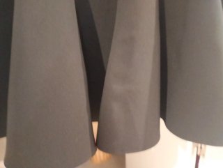 Vestido Zara Negro Volante Nuevo