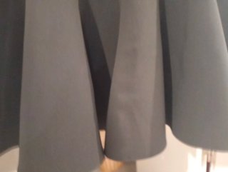 Vestido Zara Negro Volante Nuevo