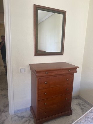 Dormitorio con dos camas