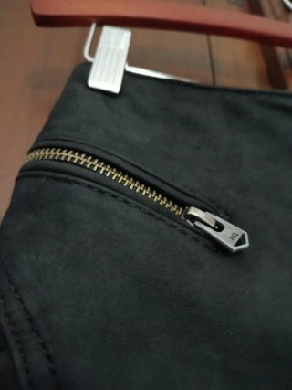 Falda Piel Pepe Jeans T.34 Negra