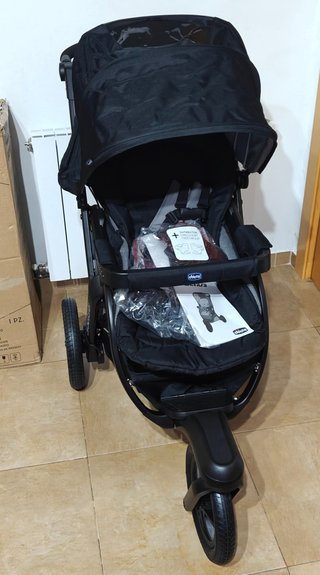 Silla de Paseo Chicco Activ3 Ebony hasta los 22 kg