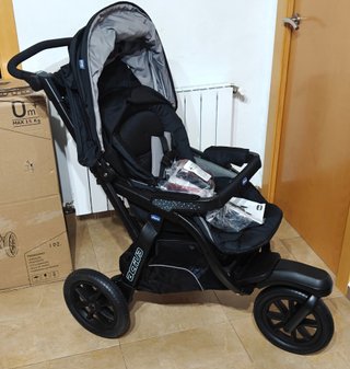 Silla de Paseo Chicco Activ3 Ebony hasta los 22 kg