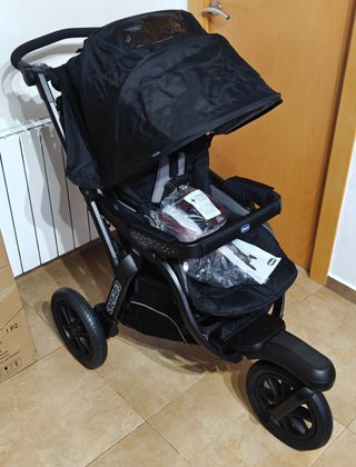 Silla de Paseo Chicco Activ3 Ebony hasta los 22 kg