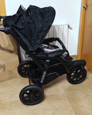 Silla de Paseo Chicco Activ3 Ebony hasta los 22 kg