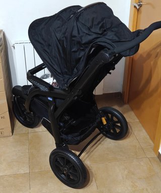 Silla de Paseo Chicco Activ3 Ebony hasta los 22 kg