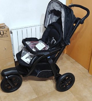 Silla de Paseo Chicco Activ3 Ebony hasta los 22 kg