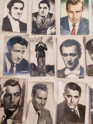 Colección Postales y Cromos Antiguos Cine