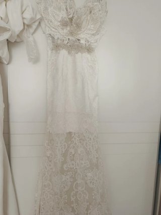 Vestido de Novia Gitana Blanco