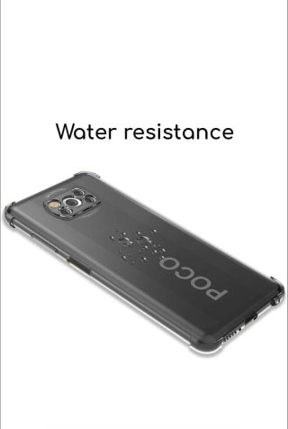 Custodia trasparente in TPU per Xiaomi Poco X3 Pro/NFC
