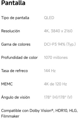 TV Xiaomi 85 4K Ultragrande