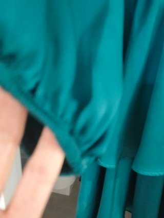 Vestido Zara Turquesa Talla M