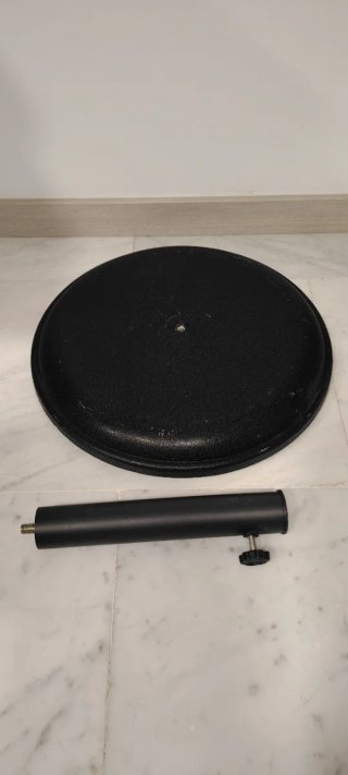 Pie para sombrilla parasol NUEVO SIN USO