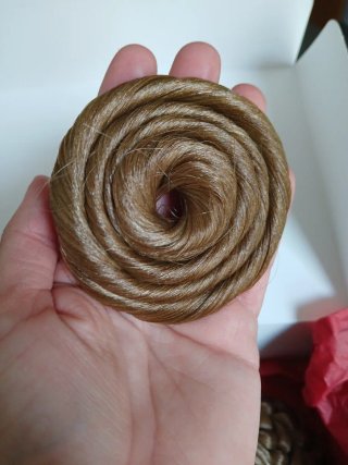 Moños Fallera Niña Dorados, rubios
