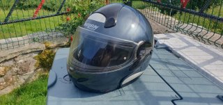 Conjunto Moto Cuero Mujer Casco Botas y Guantes
