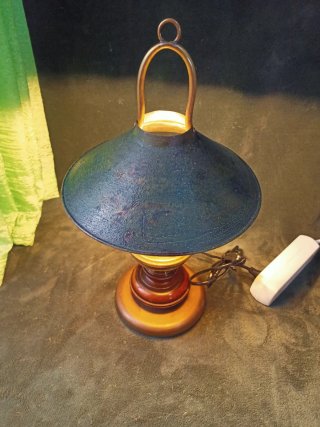 Lámpara Vintage tipo "Quinqué" o "Rústico"