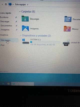 Portátil Toshiba C855 Intel Core i5