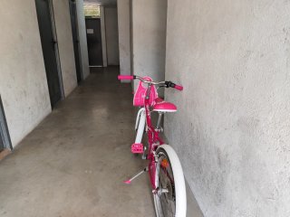 Bicicleta infantil Btwin rosa