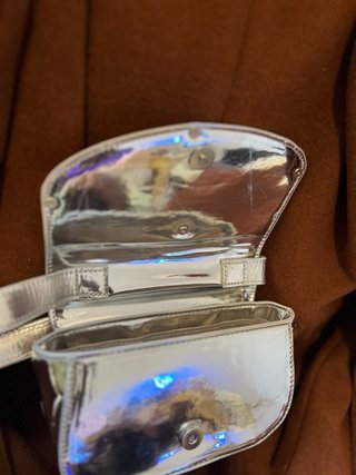 Borsa Diesel argentata