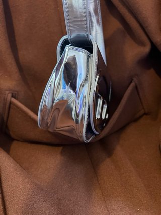 Borsa Diesel argentata