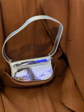 Borsa Diesel argentata