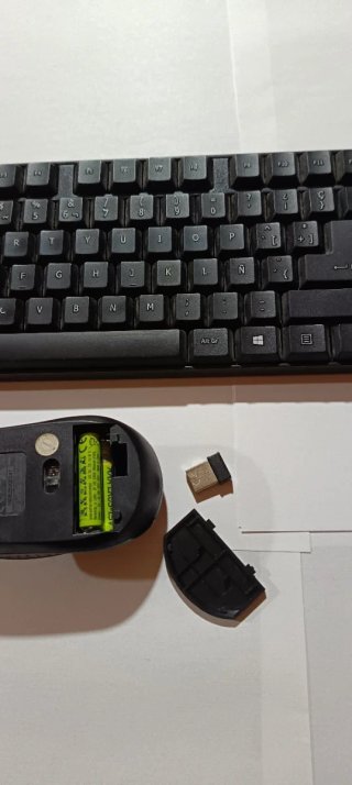 Teclado y Ratón Inalámbrico TRUST Negro