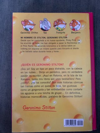 Pack 3 libros Geronimo y Tea Stilton