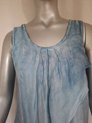 Vestido azul talla única