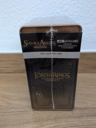 Pack Steelbook El Señor de los Anillos Trilogía 4K