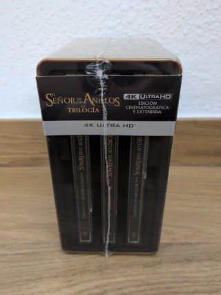 Pack Steelbook El Señor de los Anillos Trilogía 4K
