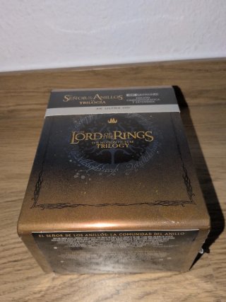 Pack Steelbook El Señor de los Anillos Trilogía 4K