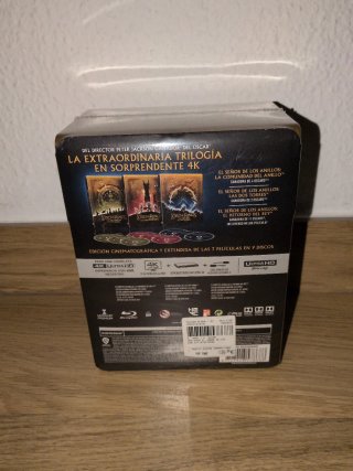 Pack Steelbook El Señor de los Anillos Trilogía 4K