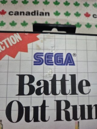 Battle Out Run Master System