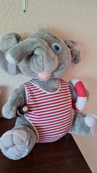 Peluche colección Coca-Cola 1993 Elefante