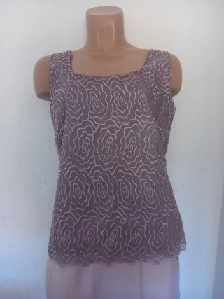 Conjunto de gala alta costura lila Alberto Sola