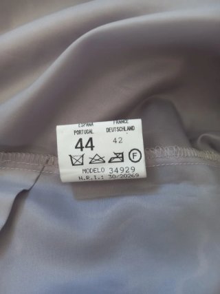 Conjunto de gala alta costura lila Alberto Sola