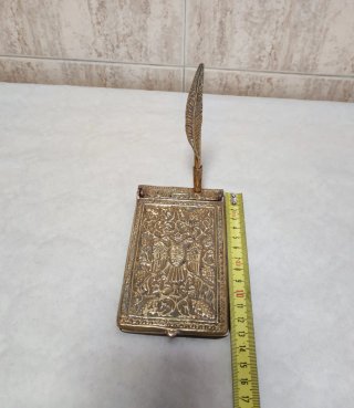 Lote de objetos de bronce