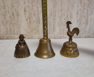 Lote de objetos de bronce