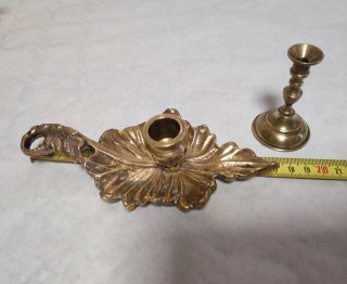 Lote de objetos de bronce