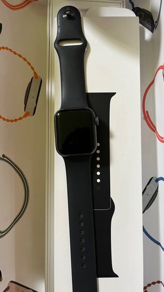 Apple Watch Negro/Plateado