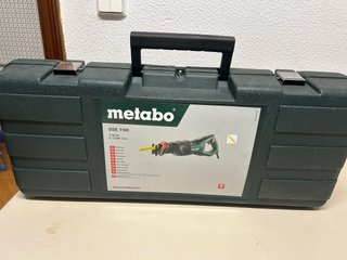 Sierra Metabo SSE 1100 con maletín