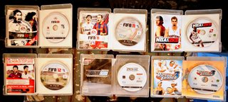 Lote Juegos PS3: FIFA, NBA, PES, Virtua Tennis