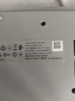 Portátil Lenovo IdeaPad L340-15API