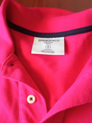 Polo Springfield Manga Corta Talla S