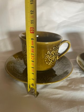 2 Tazas y Platos Pontesa Modelo Escocia