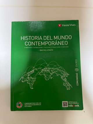 Libros de texto historia 1ºBachillerato