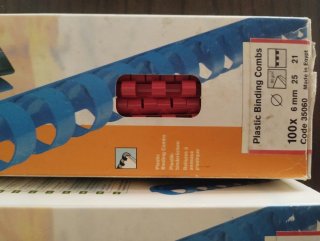Rilegatura Leitz 100x 8mm e 6mm