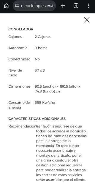 Frigorífico Americano Haier Inox