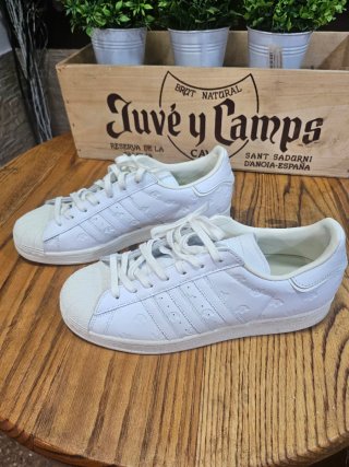 Adidas Superstar Blancas Talla 44 Sin Estrenar